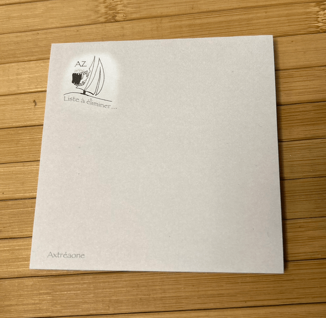 Bloc-notes AZ